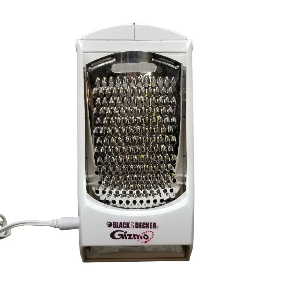 Black Decker Gizmo Automatic Grater GG100 White Cordless